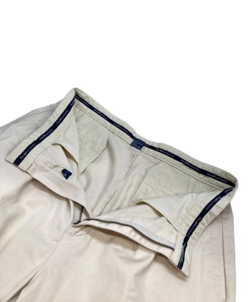 POLO RALPH LAUREN（ポロ・ラルフローレン）POLO RALPH LAUREN (ポロ・ラルフローレン) チノパン アイボリー サイズ:33/30の古着・服飾アイテム