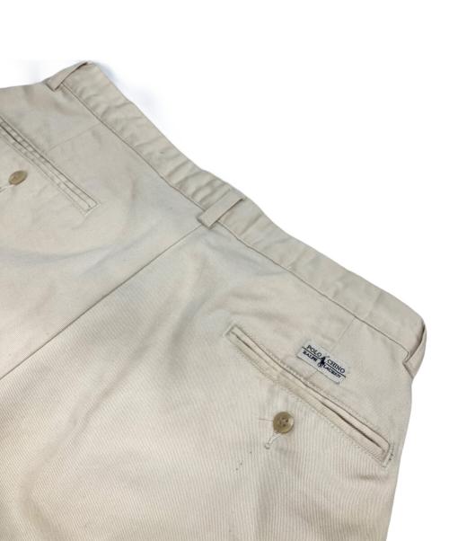 POLO RALPH LAUREN（ポロ・ラルフローレン）POLO RALPH LAUREN (ポロ・ラルフローレン) チノパン アイボリー サイズ:33/30の古着・服飾アイテム