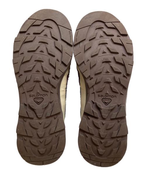 SALOMON（サロモン）SALOMON (サロモン) X-ALP Suede 'Plum Perfect Nine Iron' グレー×パープル サイズ:26の古着・服飾アイテム