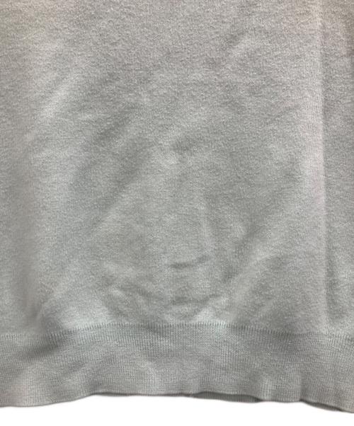 CABAN（キャバン）CABAN (キャバン) コットンカシミヤ クルーネックカーディガン グリーン サイズ:XSの古着・服飾アイテム
