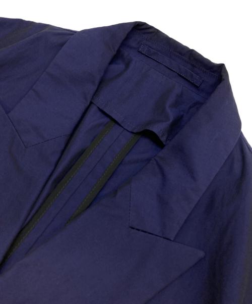 CABAN（キャバン）CABaN (キャバン) コットンシャンブレー ダブルブレストジャケット パープル サイズ:Sの古着・服飾アイテム