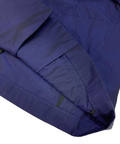 CABAN（キャバン）CABaN (キャバン) コットンシャンブレー ダブルブレストジャケット パープル サイズ:Sの古着・服飾アイテム