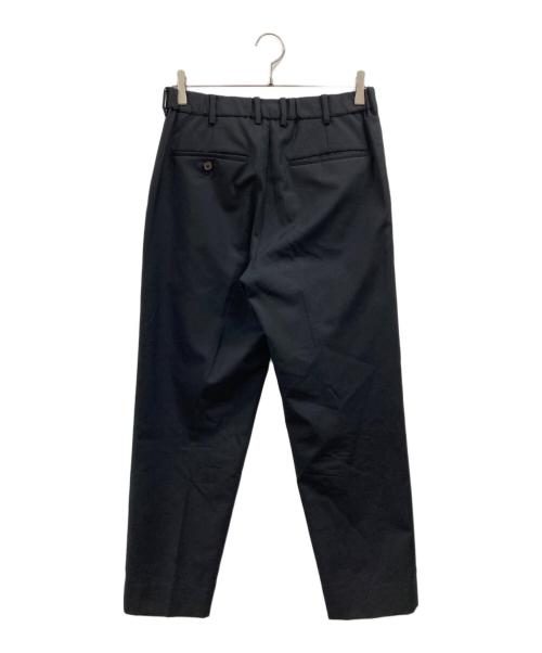 MARKAWARE（マーカウェア）MARKAWARE (マーカウェア) STUDIOUS別注 ペグトップトラウザ ブラック サイズ:不明(実寸参照)の古着・服飾アイテム