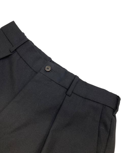 MARKAWARE（マーカウェア）MARKAWARE (マーカウェア) STUDIOUS別注 ペグトップトラウザ ブラック サイズ:不明(実寸参照)の古着・服飾アイテム