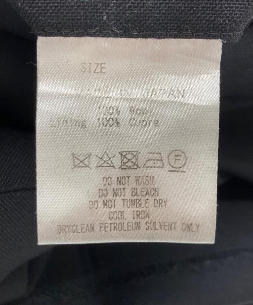 MARKAWARE（マーカウェア）MARKAWARE (マーカウェア) STUDIOUS別注 ペグトップトラウザ ブラック サイズ:不明(実寸参照)の古着・服飾アイテム