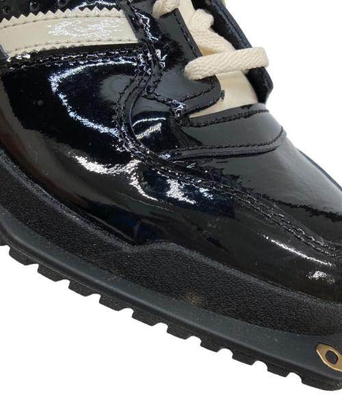 adidas（アディダス）adidas (アディダス) FORUM SQ W CBLACK/CREWHT/GOLDMT ブラック サイズ:23.5の古着・服飾アイテム