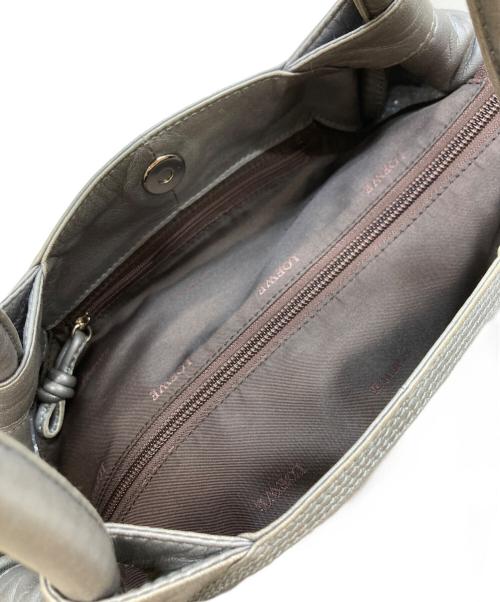 LOEWE（ロエベ）LOEWE (ロエベ) ワンショルダーバッグ シルバーの古着・服飾アイテム