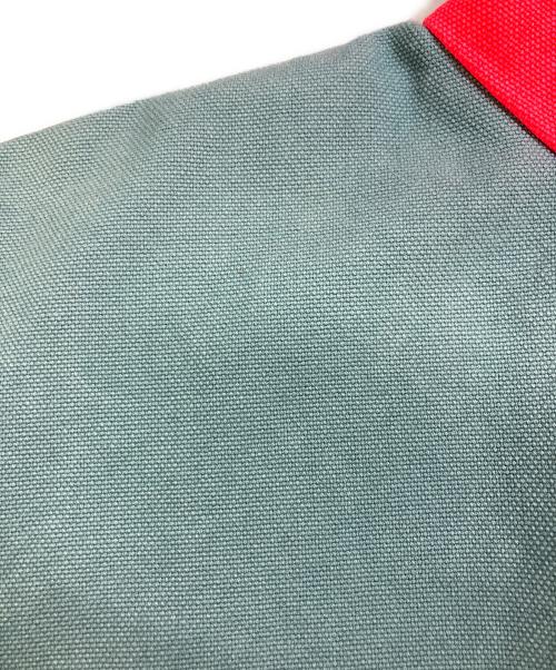 N.HOOLYWOOD（エヌ ハリウッド）N.HOOLYWOOD (エヌ ハリウッド) HOODED POLYFILLED BLOUSON ブルー×グリーン サイズ:38の古着・服飾アイテム