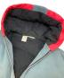中古・古着 N.HOOLYWOOD (エヌ ハリウッド) HOODED POLYFILLED BLOUSON ブルー×グリーン サイズ:38：13000円