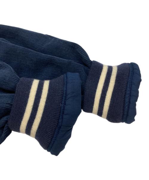 POLO RALPH LAUREN（ポロ・ラルフローレン）POLO RALPH LAUREN (ポロ・ラルフローレン) コーデュロイレタージャケット ネイビー サイズ:Lの古着・服飾アイテム