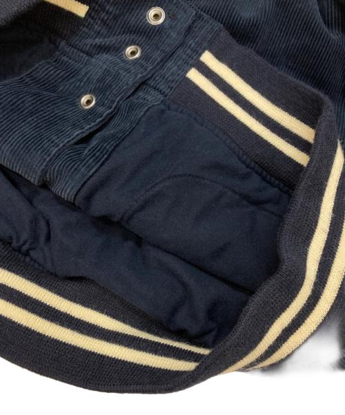 POLO RALPH LAUREN（ポロ・ラルフローレン）POLO RALPH LAUREN (ポロ・ラルフローレン) コーデュロイレタージャケット ネイビー サイズ:Lの古着・服飾アイテム