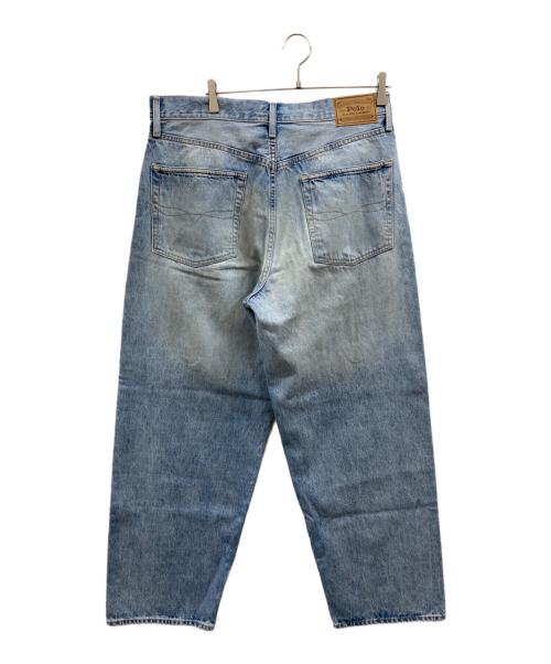 POLO RALPH LAUREN（ポロ・ラルフローレン）POLO RALPH LAUREN (ポロ・ラルフローレン) RIVINGTON RELAXED JEANS ブルー サイズ:34の古着・服飾アイテム