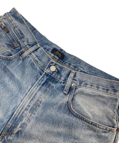 POLO RALPH LAUREN（ポロ・ラルフローレン）POLO RALPH LAUREN (ポロ・ラルフローレン) RIVINGTON RELAXED JEANS ブルー サイズ:34の古着・服飾アイテム