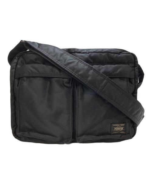 PORTER（ポーター）PORTER (ポーター) TANKER ショルダーバッグ ブラックの古着・服飾アイテム