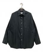 MADISON BLUEマディソンブルー）の古着「J.BRADLEY LONGSLEEVE SHIRT」｜ブラック