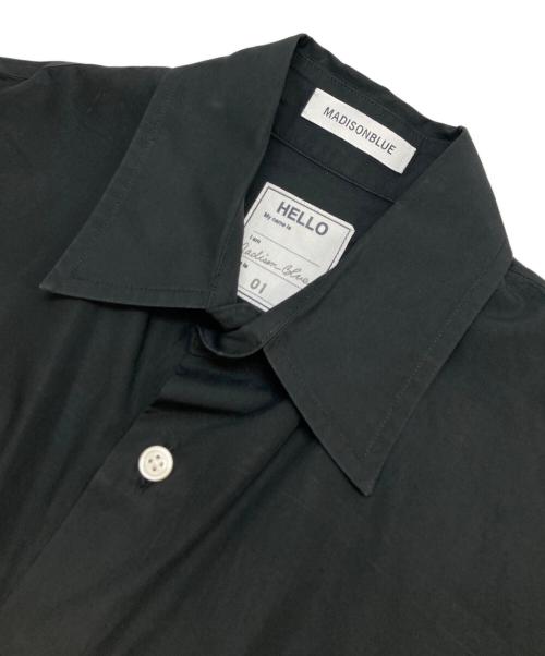 MADISON BLUE（マディソンブルー）MADISON BLUE (マディソンブルー) J.BRADLEY LONGSLEEVE SHIRT ブラック サイズ:01(S)の古着・服飾アイテム