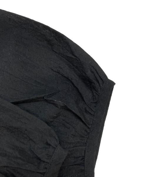 JURGEN LEHL（ヨーガンレール）JURGEN LEHL (ヨーガンレール) シルクブレンドワンピース ブラック サイズ:M 未使用品の古着・服飾アイテム