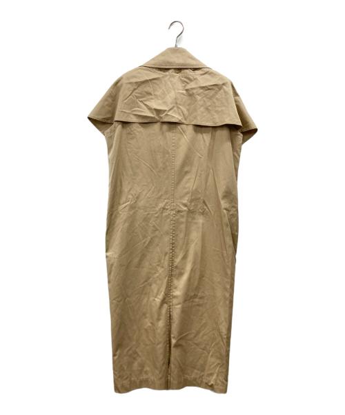 Y's（ワイズ）Y's (ワイズ) ノースリーブトレンチコート ベージュ サイズ:2 未使用品の古着・服飾アイテム