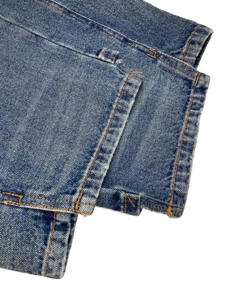YENN（イエン）YENN (イエン) CURVED SEAM DENIM PT ブルー サイズ:36の古着・服飾アイテム