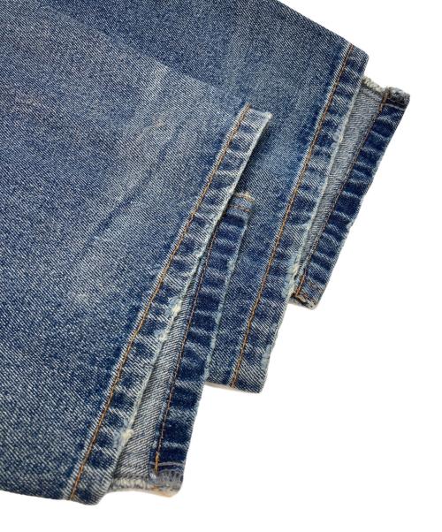 YENN（イエン）YENN (イエン) CURVED SEAM DENIM PT ブルー サイズ:36の古着・服飾アイテム