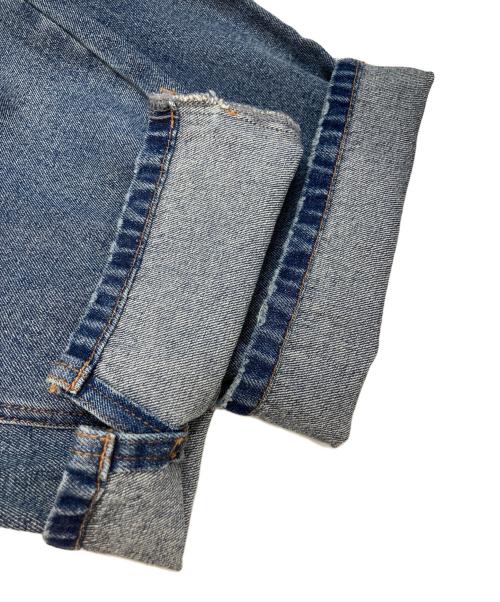 YENN（イエン）YENN (イエン) CURVED SEAM DENIM PT ブルー サイズ:36の古着・服飾アイテム