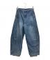 YENN（イエン）の古着「CURVED SEAM DENIM PT」｜ブルー