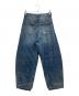YENN (イエン) CURVED SEAM DENIM PT ブルー サイズ:36：6000円