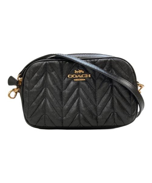 COACH（コーチ）COACH (コーチ) キルティングショルダーポーチ ブラックの古着・服飾アイテム