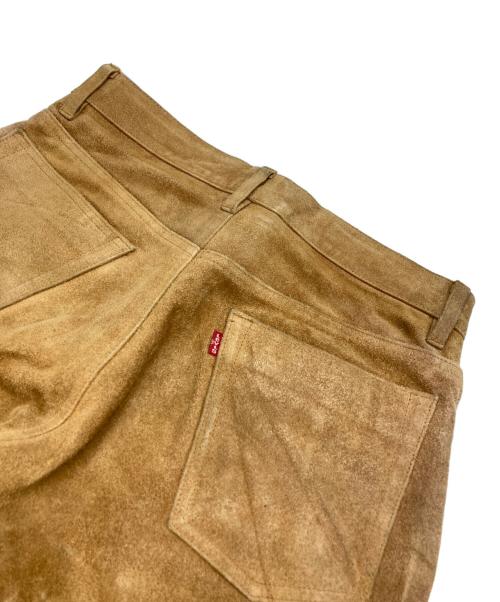 LEVI'S（リーバイス）LEVI'S (リーバイス) 517 ブーツカットレザーパンツ ベージュ サイズ:30の古着・服飾アイテム