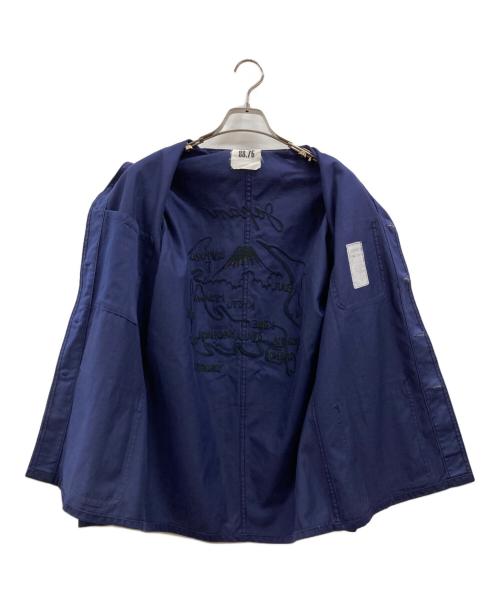 SONORCO（ソノルコ）sonorco (ソノルコ) フレンチカバーオール ネイビー サイズ:不明(実寸参照)の古着・服飾アイテム
