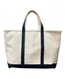 L.L.Bean（エルエルビーン）の古着「BOAT AND TOTE トートバッグ」｜ベージュ×ブラック