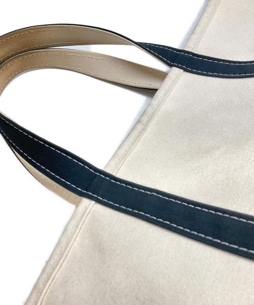 L.L.Bean（エルエルビーン）L.L.Bean (エルエルビーン) BOAT AND TOTE トートバッグ ベージュ×ブラックの古着・服飾アイテム