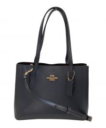 COACH（コーチ）の古着「ミニアベニュー 2WAY トートバッグ」｜ネイビー
