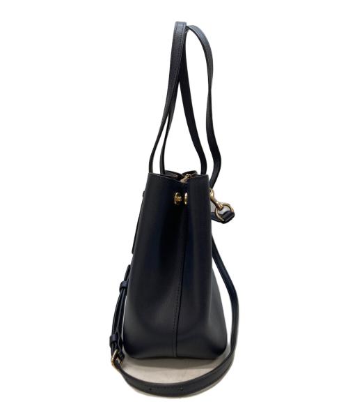 COACH（コーチ）COACH (コーチ) ミニアベニュー 2WAY トートバッグ ネイビーの古着・服飾アイテム