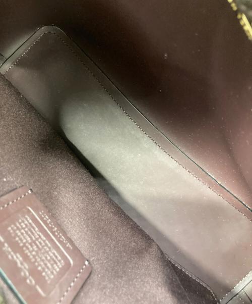 COACH（コーチ）COACH (コーチ) ミニアベニュー 2WAY トートバッグ ネイビーの古着・服飾アイテム
