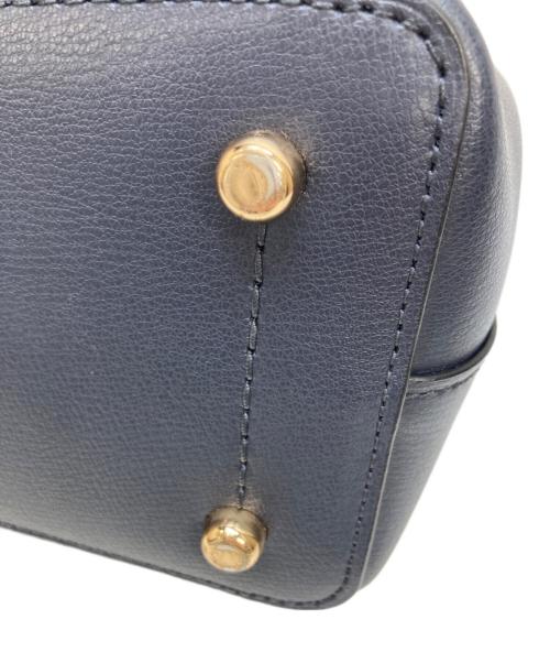 COACH（コーチ）COACH (コーチ) ミニアベニュー 2WAY トートバッグ ネイビーの古着・服飾アイテム