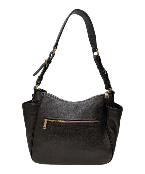 COACH（コーチ）COACH (コーチ) レザー ローリー ショルダーバッグ ブラックの古着・服飾アイテム