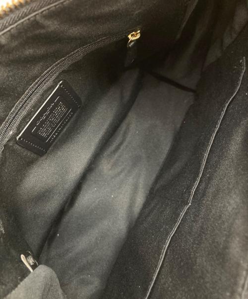 COACH（コーチ）COACH (コーチ) レザー ローリー ショルダーバッグ ブラックの古着・服飾アイテム
