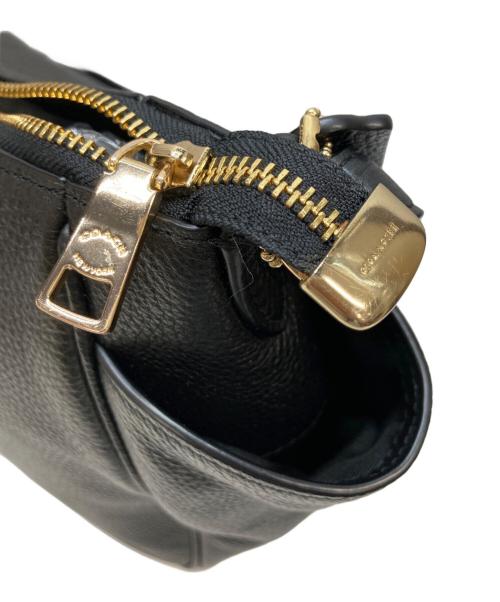 COACH（コーチ）COACH (コーチ) レザー ローリー ショルダーバッグ ブラックの古着・服飾アイテム