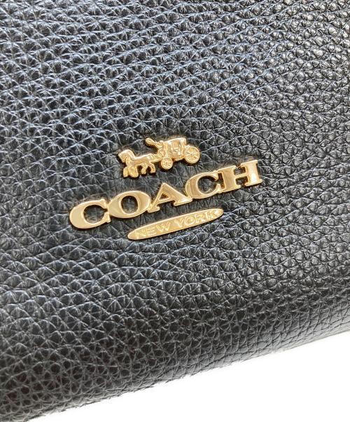 COACH（コーチ）COACH (コーチ) レザー ローリー ショルダーバッグ ブラックの古着・服飾アイテム