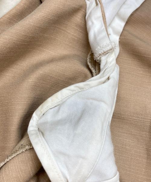 POLO RALPH LAUREN（ポロ・ラルフローレン）POLO RALPH LAUREN (ポロ・ラルフローレン) サイドアジャスタータック入ノパン ブラウン サイズ:W34の古着・服飾アイテム