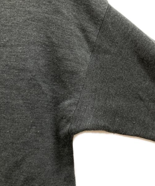 BEARDSLEY（ビアズリー）BEARDSLEY (ビアズリー) 裾レースニット グレー サイズ:FREEの古着・服飾アイテム