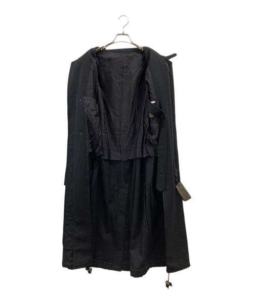 Y's BANG ON（ワイズ バングオン）Y's BANG ON (ワイズ バングオン) ジップアップウールコート ブラック サイズ:2の古着・服飾アイテム
