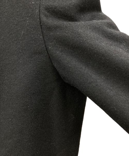 Y's BANG ON（ワイズ バングオン）Y's BANG ON (ワイズ バングオン) ジップアップウールコート ブラック サイズ:2の古着・服飾アイテム