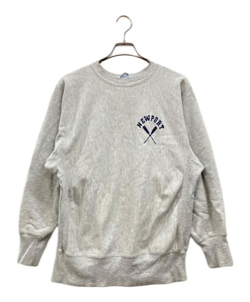 Champion REVERSE WEAVE（チャンピオン リバース ウィーブ）Champion REVERSE WEAVE (チャンピオン リバース ウィーブ) 刺繍スウェット グレー サイズ:Lの古着・服飾アイテム