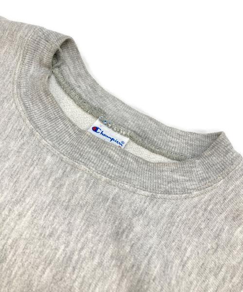 Champion REVERSE WEAVE（チャンピオン リバース ウィーブ）Champion REVERSE WEAVE (チャンピオン リバース ウィーブ) 刺繍スウェット グレー サイズ:Lの古着・服飾アイテム