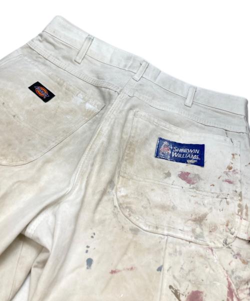 Dickies（ディッキーズ）Dickies (ディッキーズ) ペインターパンツ ホワイト サイズ:32×32の古着・服飾アイテム