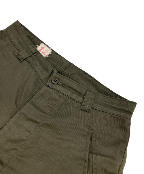BERJAC（ベルジャック）BERJAC (ベルジャック) BERJAC FRENCH ARMY M-47 ARMY TROUSERS オリーブ サイズ:12の古着・服飾アイテム