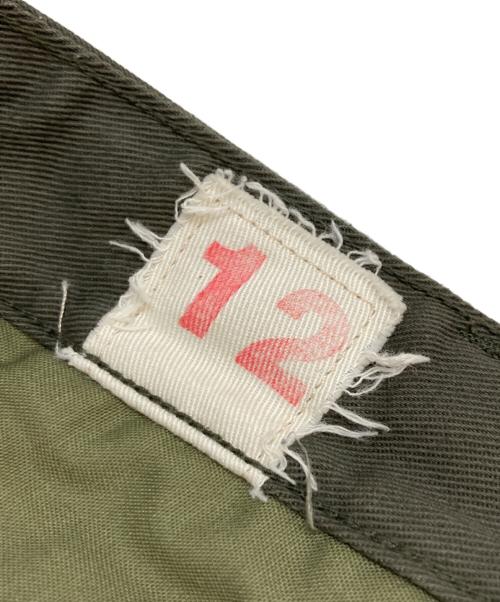 BERJAC（ベルジャック）BERJAC (ベルジャック) BERJAC FRENCH ARMY M-47 ARMY TROUSERS オリーブ サイズ:12の古着・服飾アイテム