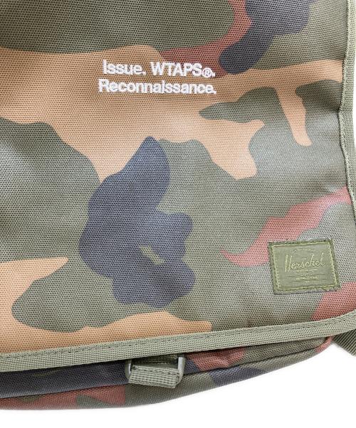 WTAPS（ダブルタップス）WTAPS (ダブルタップス) Herschel Supply (ハーシェルサプライ) 迷彩柄PRレコナイサンスバッグ オリーブの古着・服飾アイテム